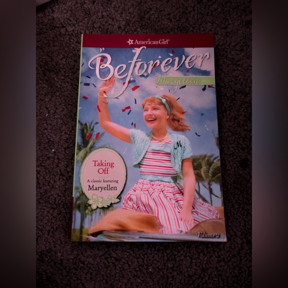 American girl Beforever volume 2 book for Maryellen - Paperback book